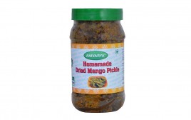 Anivarya Hmemade Dried Mango Pickle   Plastic Jar  350 grams